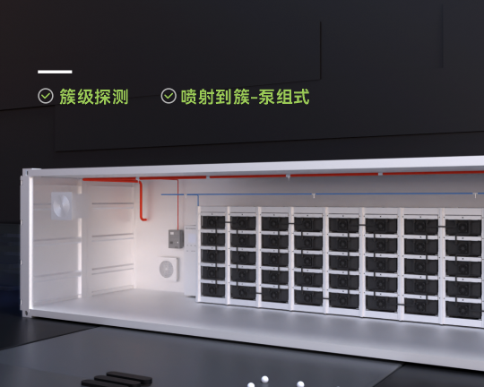 30尺风冷电池集装箱储能灭火系统 30尺风冷电池集装箱储能灭火系统